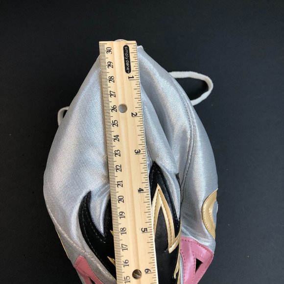 Vintage Luchador/Lucha Libre WWE Wrestling Mask Lightning Rainbow Athletic - Picture 8 of 13